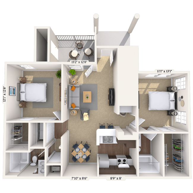 Floorplan - MAA Prosperity Creek