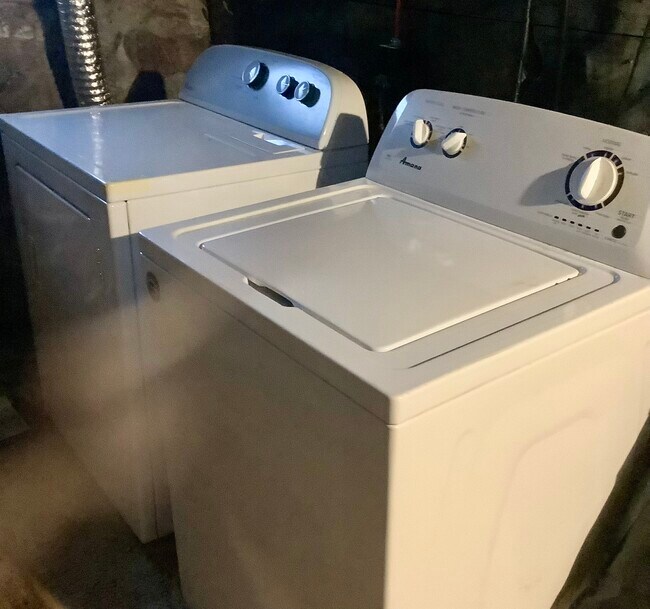Washer and Dryer in Basement - 127 Oak St