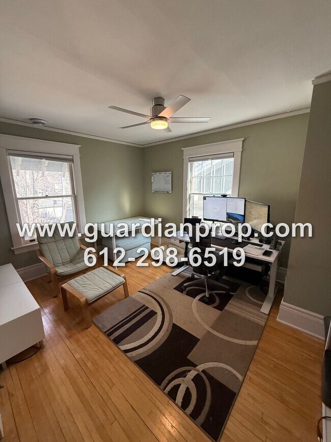 Building Photo - Merriam Park House Available May 1st, Updated Kitchen, Office, Fenced Yard, 2 Car Garage