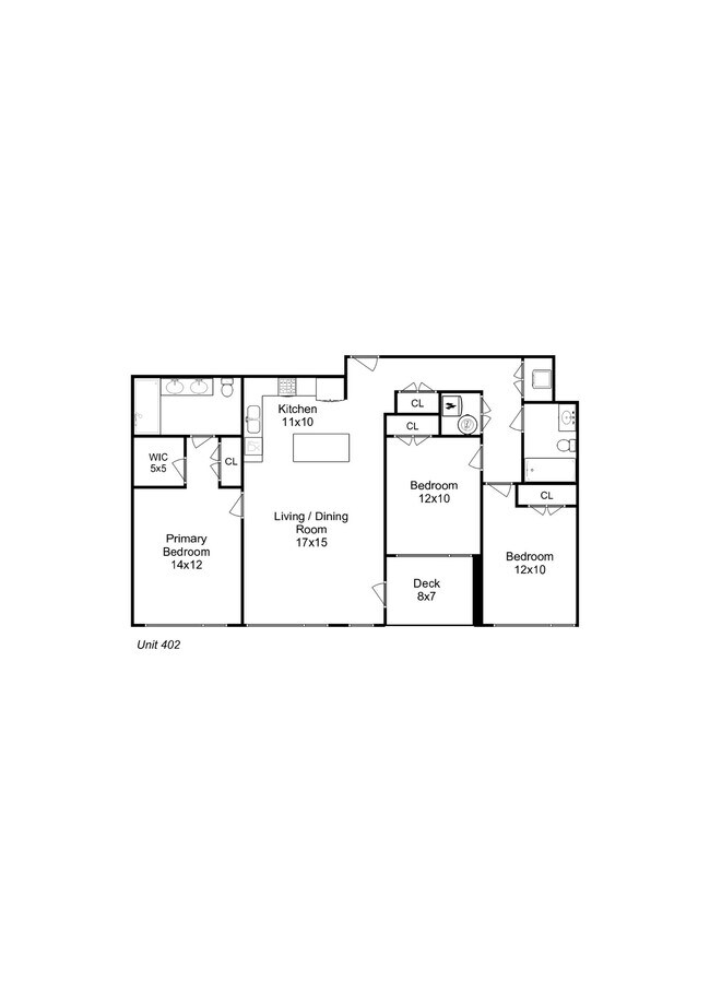 Floorplan - 3101 N Milwaukee Ave