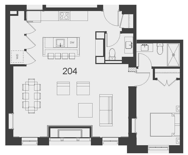 Floorplan - Motley School Apartments