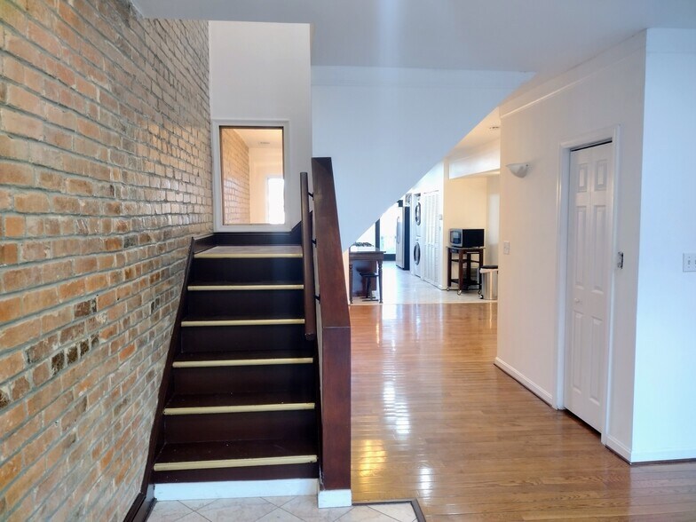 Staircase to Second Level Staircase just off the living room leading to the second floor and bedroom - 1933 4th St NW