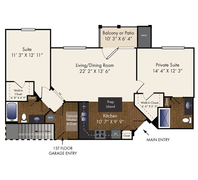 Floorplan - Meridian On Shelbyville