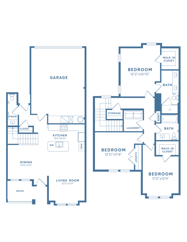 Floorplan - Maren Apartments