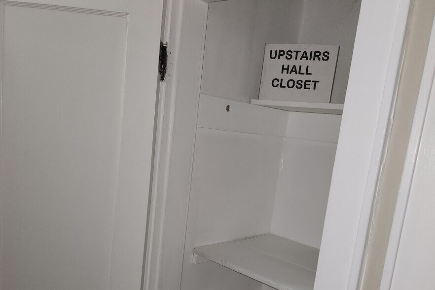 Upstairs Hall Closet - 43 N Roys Ave