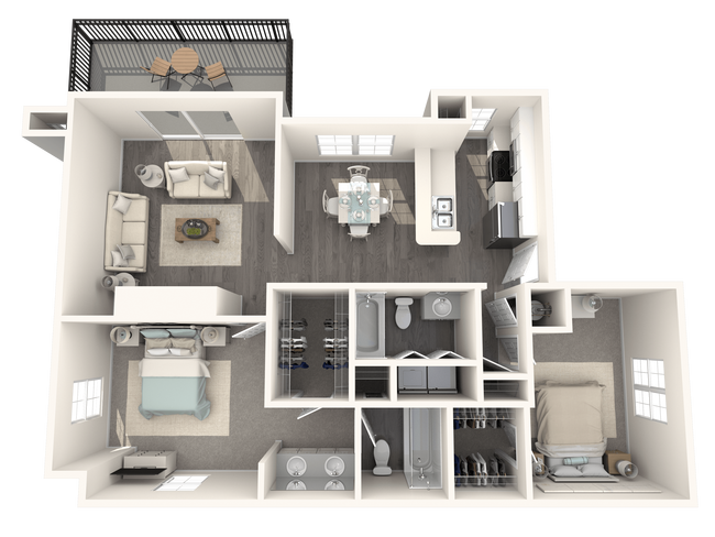 Floorplan - 45Eighty Dunwoody