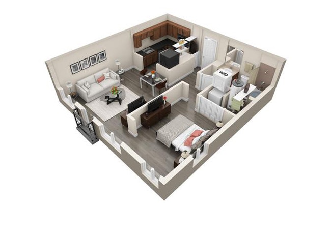 Floorplan - Post Alley Court
