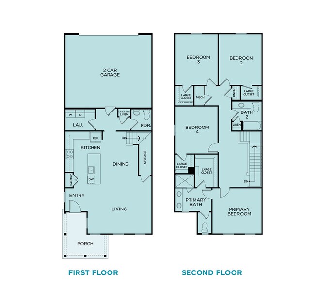 Cherry Laurel Floor Plan - 360 Communities at Shearwater