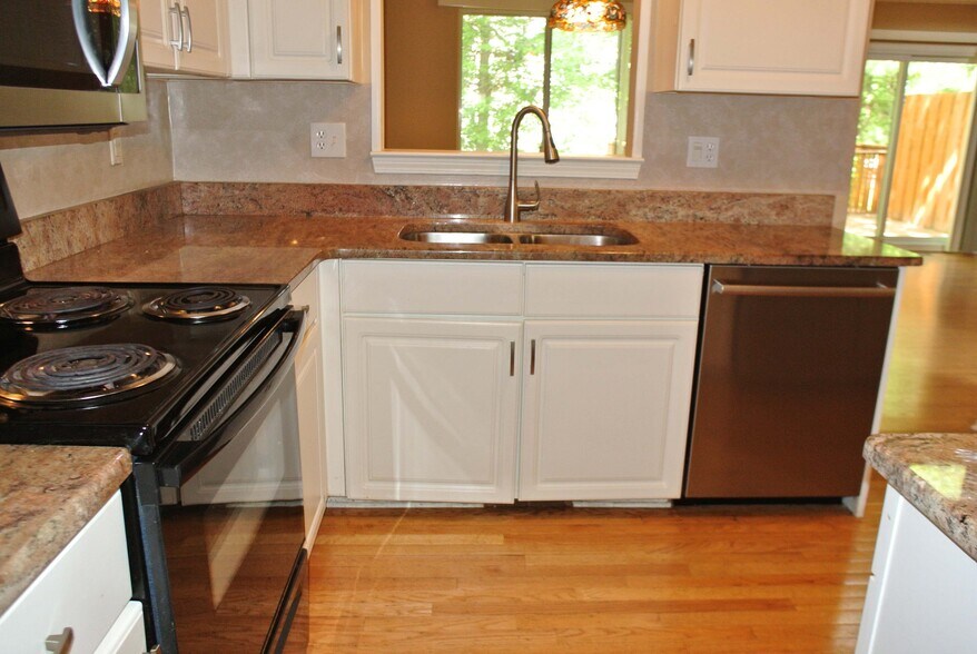 Kitchen Has Wooded View - 6649 Quail Run Cir