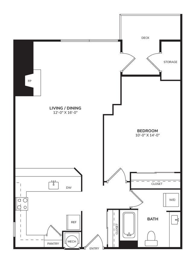 Floorplan - Windsor Juanita Bay