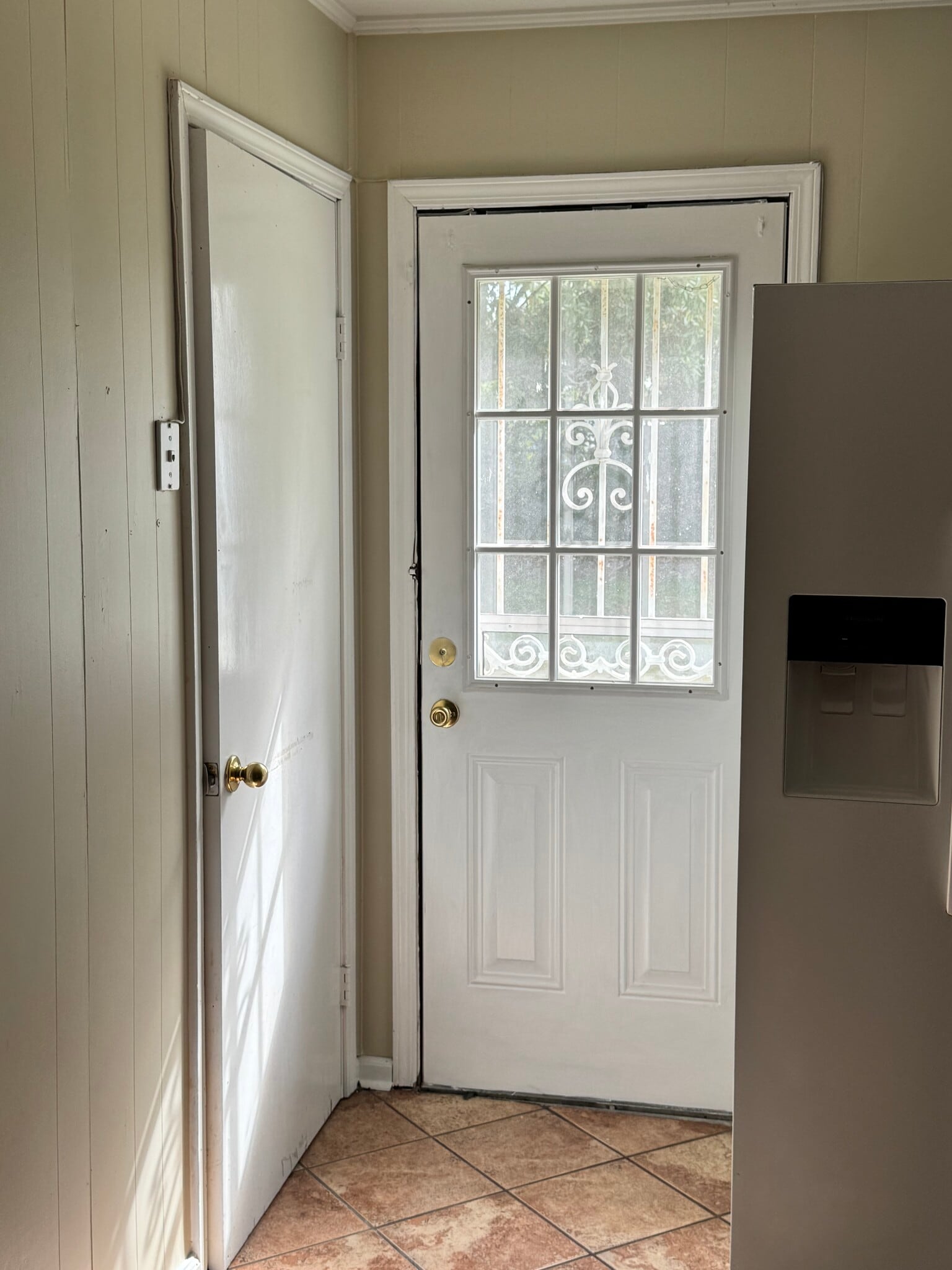 Extra security with storm doors and windows - 511 Harris Estate Dr