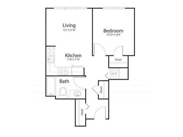 Floor Plan 1d1 - Waterline