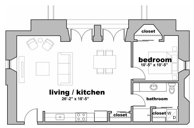 Floorplan - Lofts on Prospect