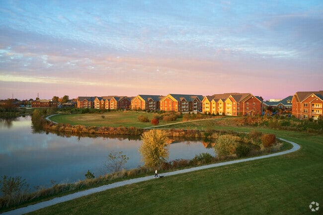 Aria's stunning lake views & trails