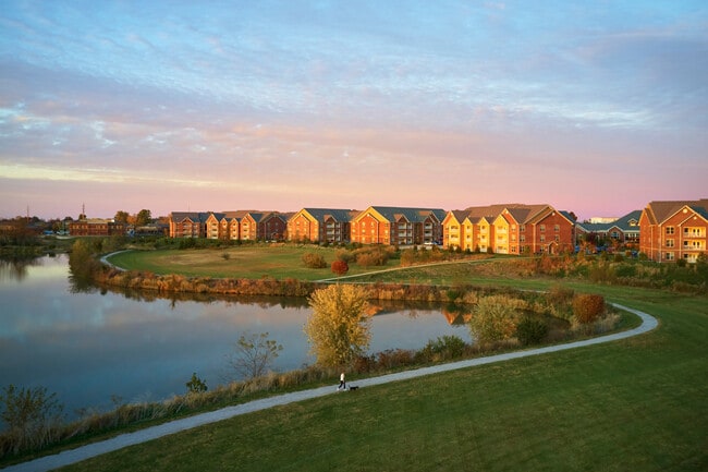 Aria's stunning lake views & trails