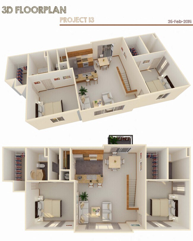 Floorplan - Watercress Apartments