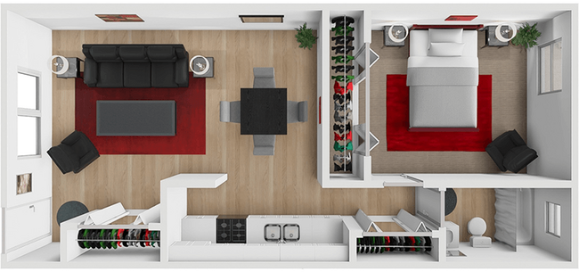 Floorplan - Autumn Ridge Apartments