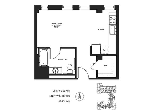 Floorplan - Somerset Place Apartments