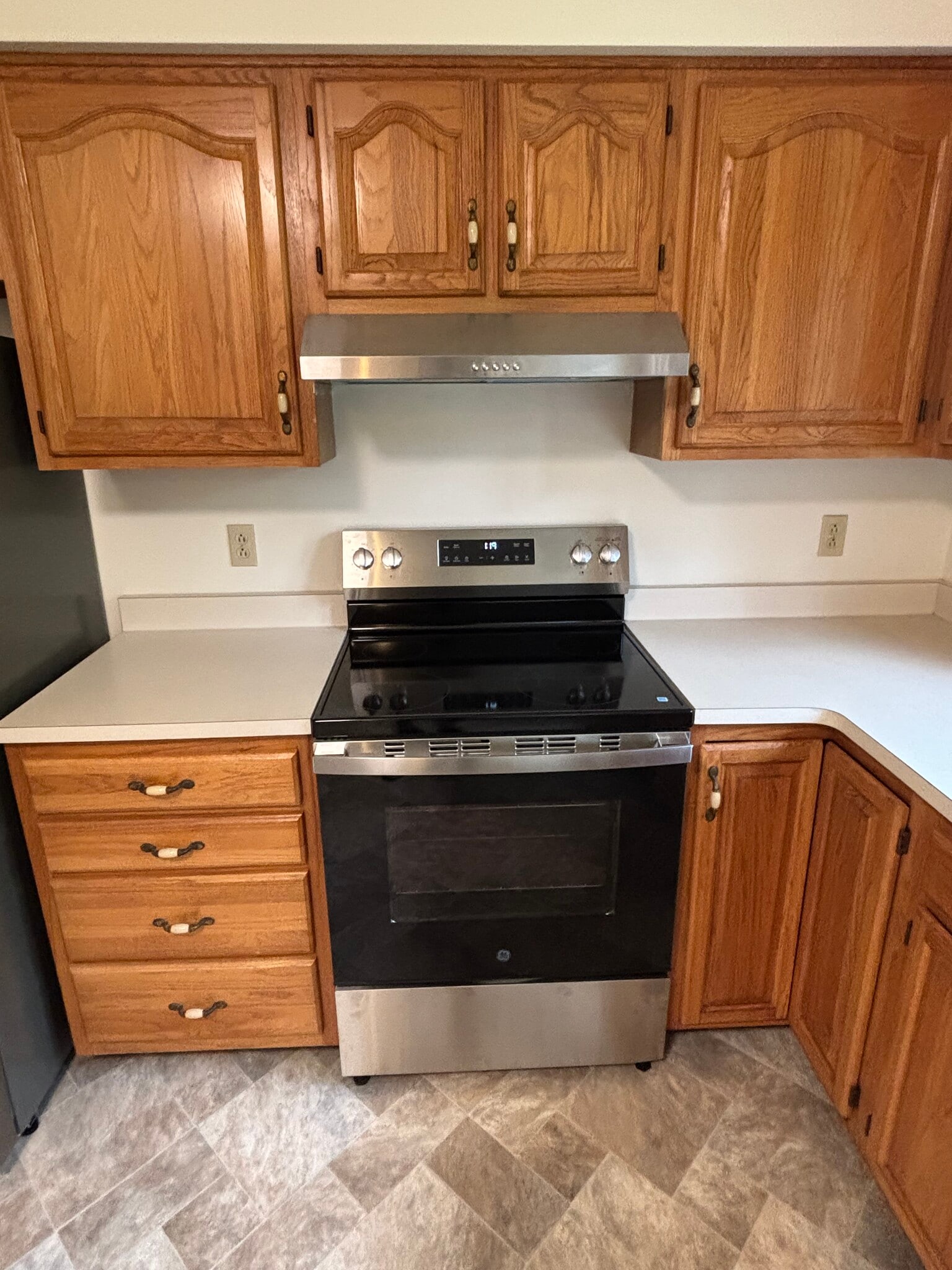 New stainless steel stove - 10 Burke Dr