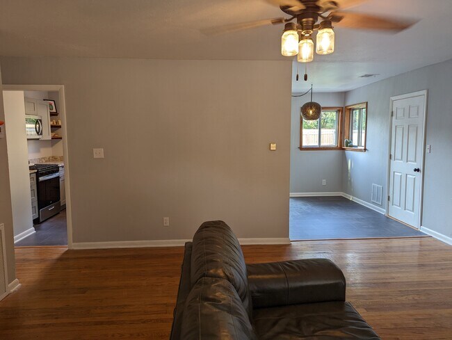 Two entry points into the kitchen and dining room for better flow. - 2008 E Huntsville Rd