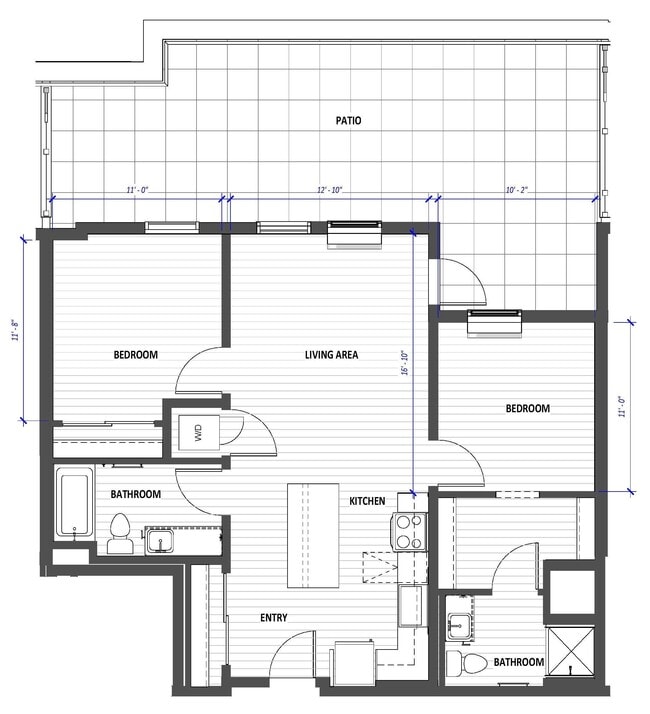 Floorplan - Hyas Point Apartments