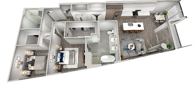 C5 Ainsley 1521 sq ft - Aspire Post Oak