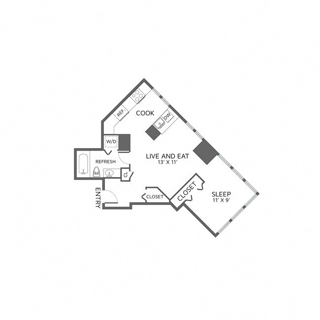 Floorplan - Left Bank