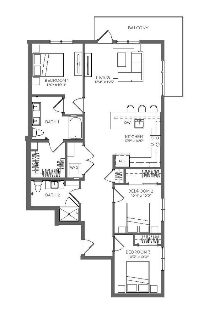 Floorplan - Zia Sunnyside