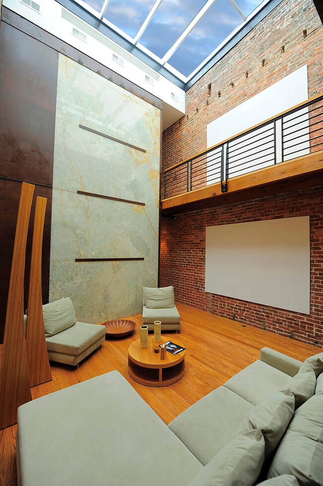 Living area with natural light - 1328 Irving St NW