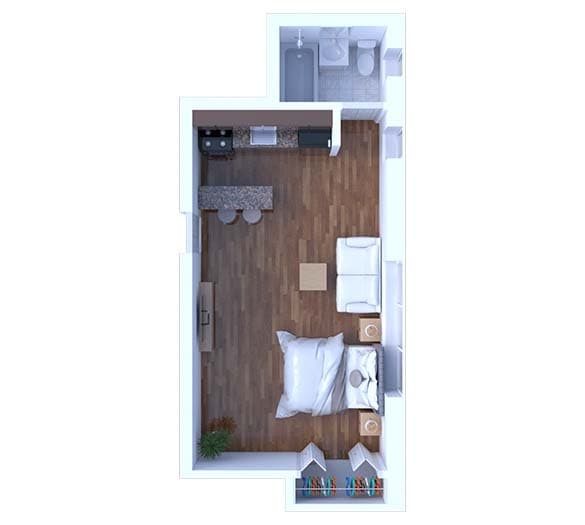 Floorplan - The Max Apartments