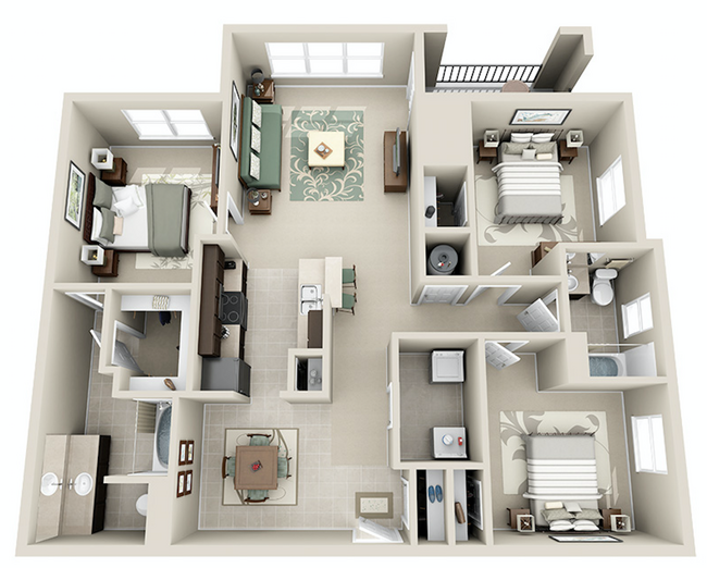 Floorplan - Sonoma Grande Apartments