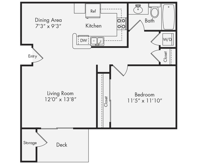 Floorplan - eaves La Mesa