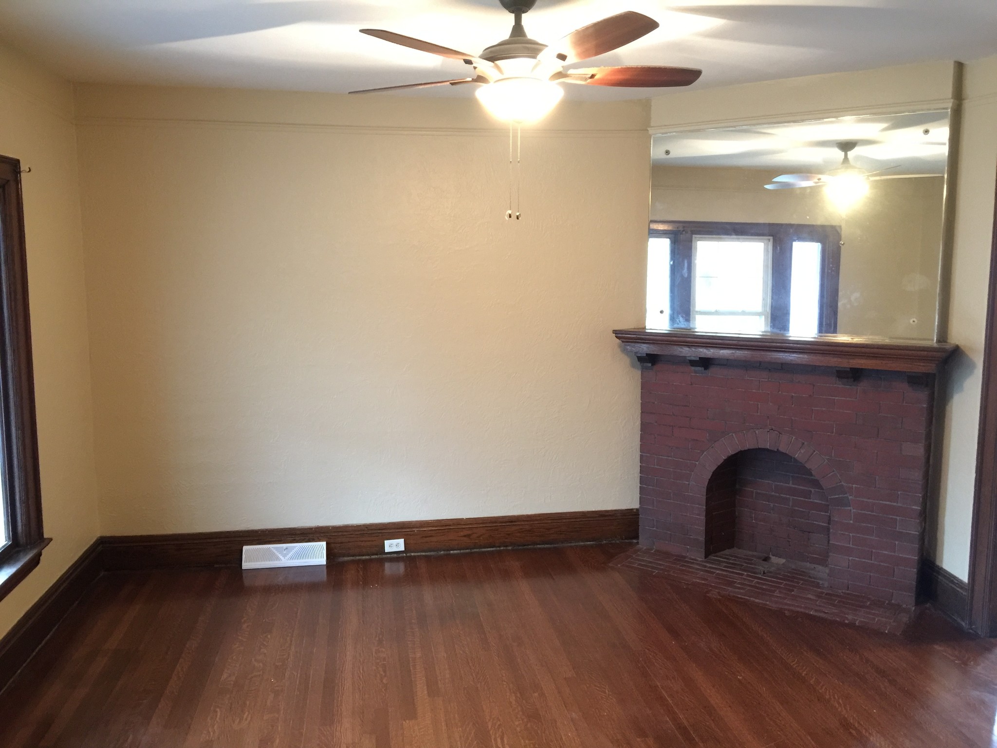 Living room from foyer - 100 Claremont Ave