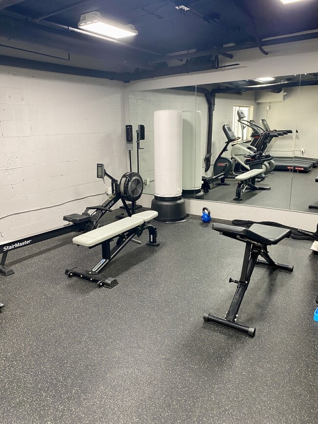 Remodeled gym - 1115 S Elm Dr