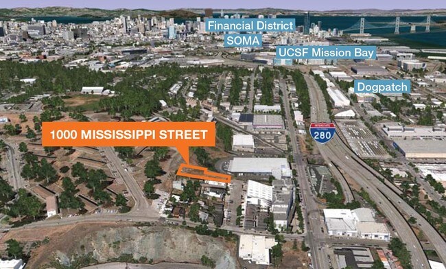 Aerial Photo - The Dogpatch