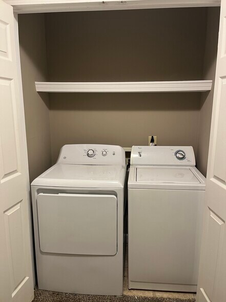 Washer and dryer provided in-unit laundry - 114 N Third St