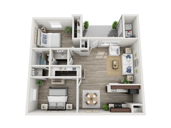 Floorplan - Encino Park Apartments