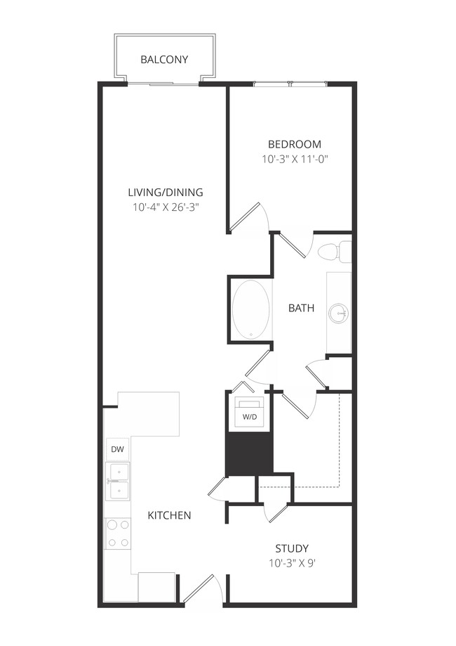 Floorplan - Arpeggio Apartments