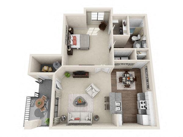 Floorplan - CentrePoint Apartment Homes