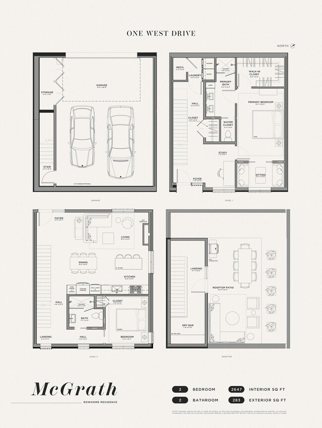 Floorplan - One West Drive