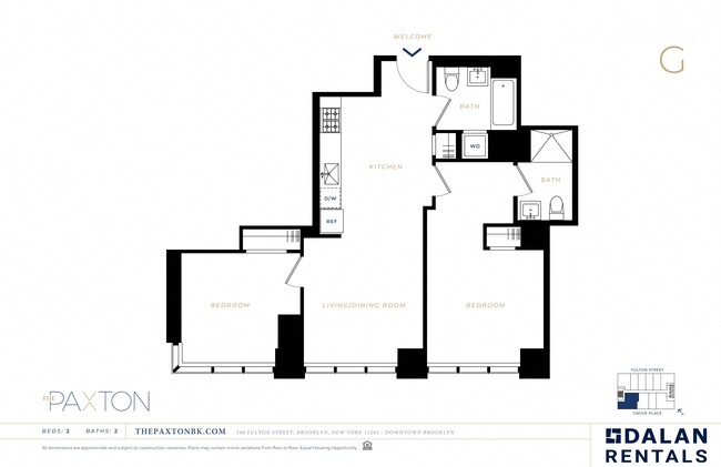 Floorplan - The Paxton