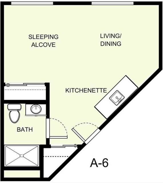 Floorplan - Asher Point Independent Living of Mobile