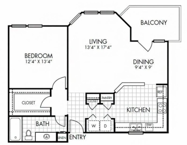 Floorplan - Bent Tree Trails Apartments