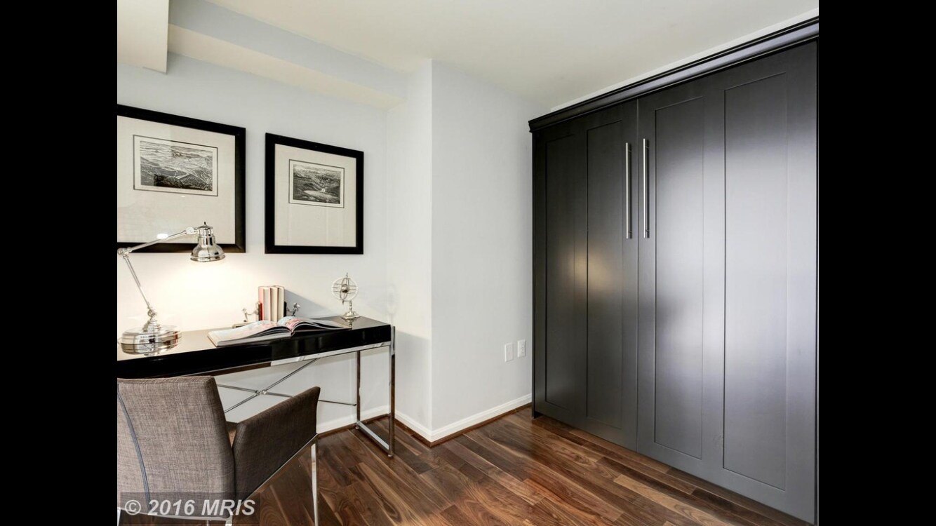 den with full Murphy bed (can be removed) - 1225 13th St NW