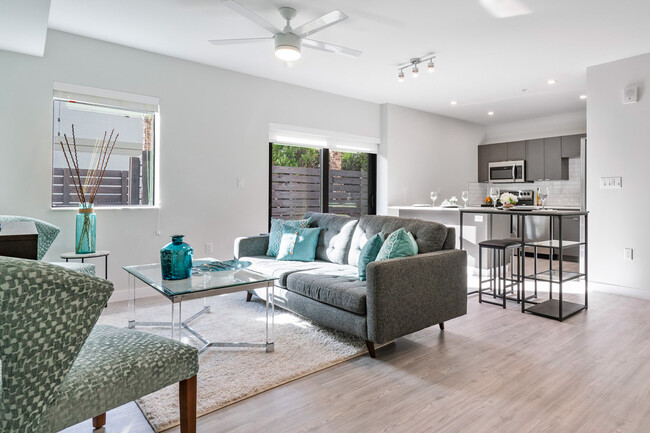 2 bedroom unit - Living / Dining - Park Floor plan - Terra Palm