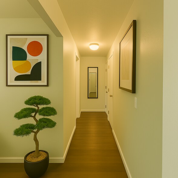 Hallway - 660 Park Ln