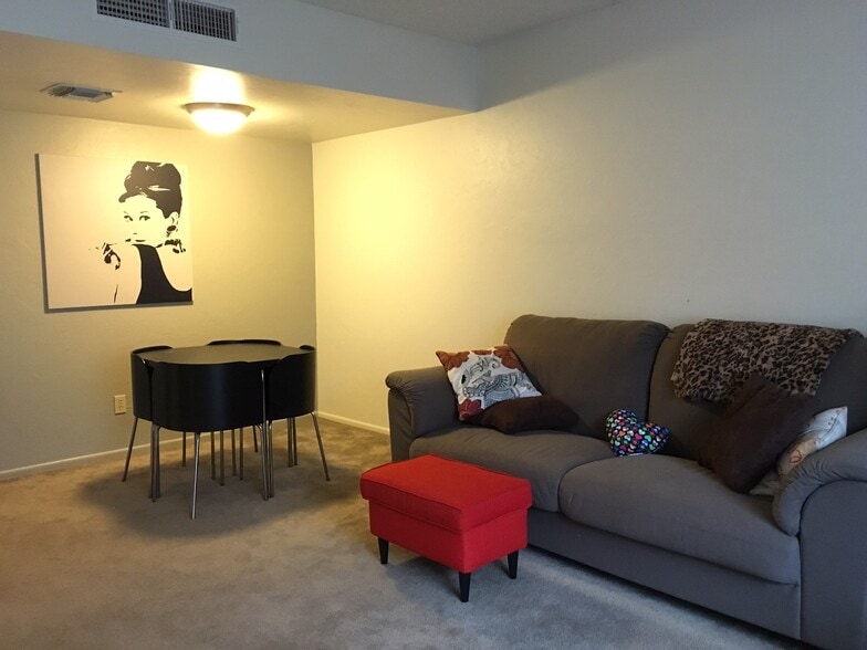 Dining area with example furnishings (not provided) - 702 E Linden St