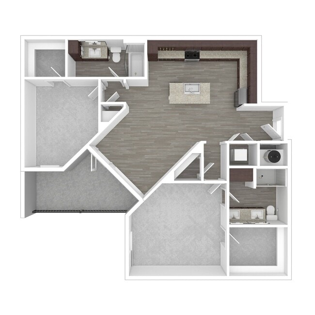 Floorplan - FIFTEEN51 Apartments of Lexington
