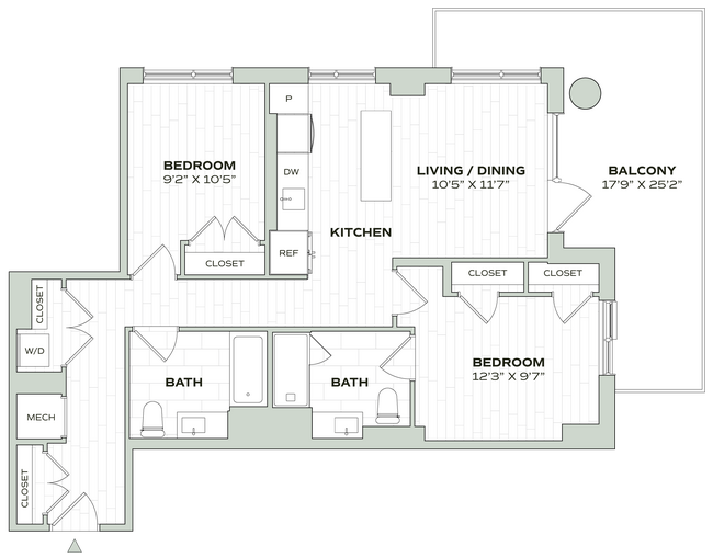 Floorplan - Alula at Bridge District