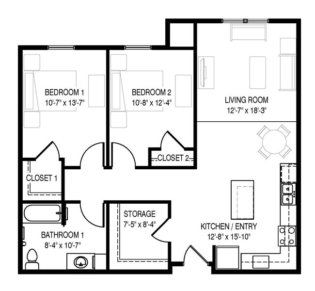 Floorplan - The Radiant